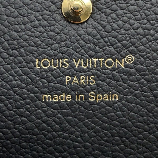 ルイヴィトン コインケース モノグラム・アンプラント ポルトモネ・ロザリ M81455 LOUIS VUITTON 黒 小銭入れ