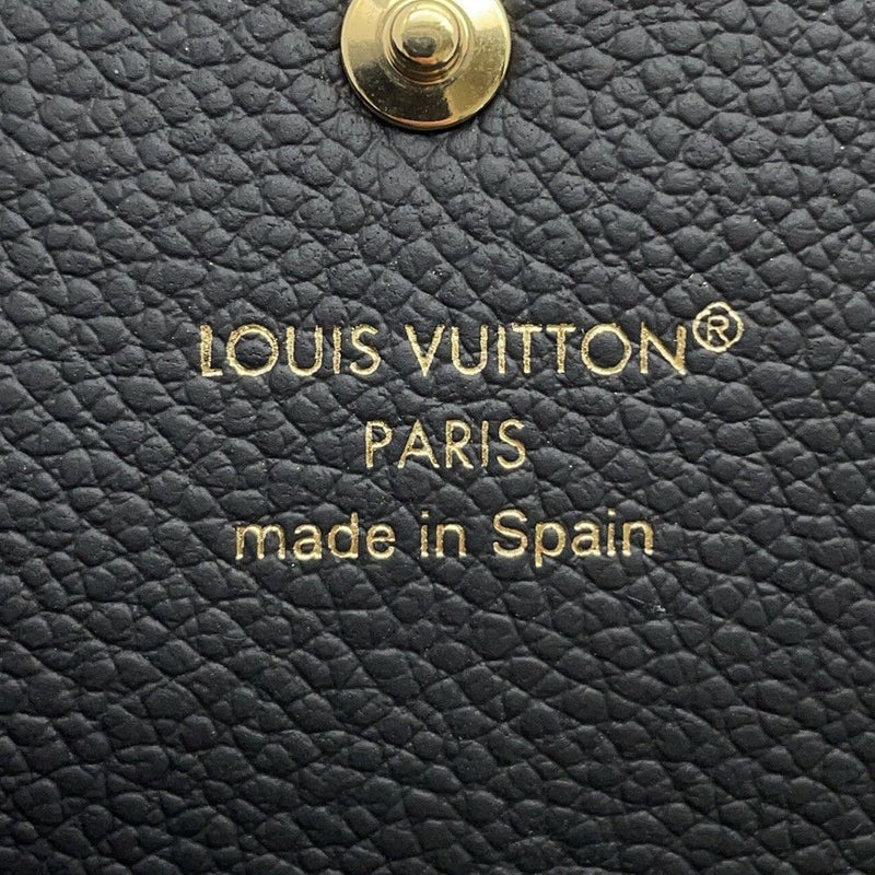 ルイヴィトン コインケース モノグラム・アンプラント ポルトモネ・ロザリ M81455 LOUIS VUITTON 黒 小銭入れ