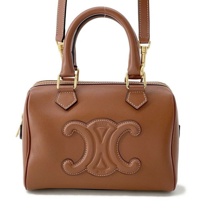 セリーヌ ハンドバッグ トリオンフ スモール ボストン 197583DU3.04LU CELINE 2way