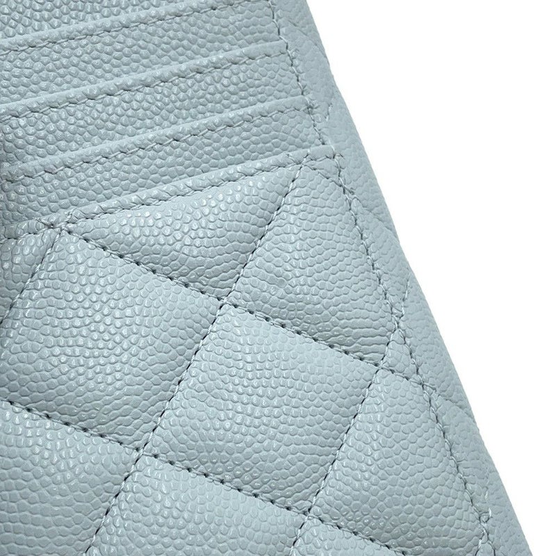 シャネル コインケース ココマーク マトラッセ キャビアスキン ストラス AP4822 CHANEL フラグメントケース カードケース