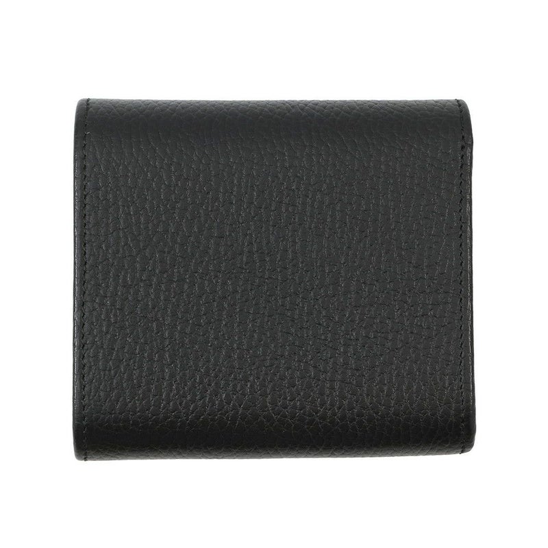 グッチ二つ折り財布 ダブルG ミディアム ウォレット レザー 598587 GUCCI 日本限定 黒