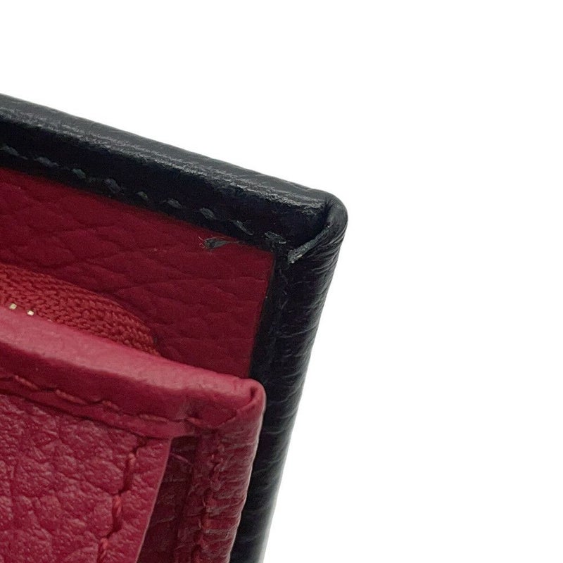 グッチ二つ折り財布 ダブルG ミディアム ウォレット レザー 598587 GUCCI 日本限定 黒