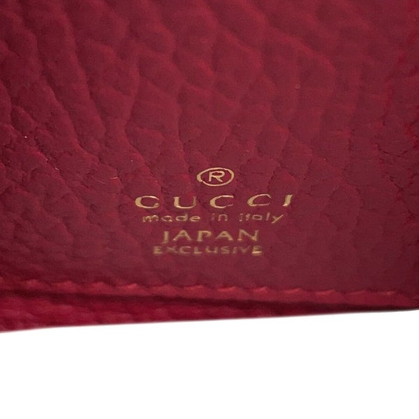 グッチ二つ折り財布 ダブルG ミディアム ウォレット レザー 598587 GUCCI 日本限定 黒