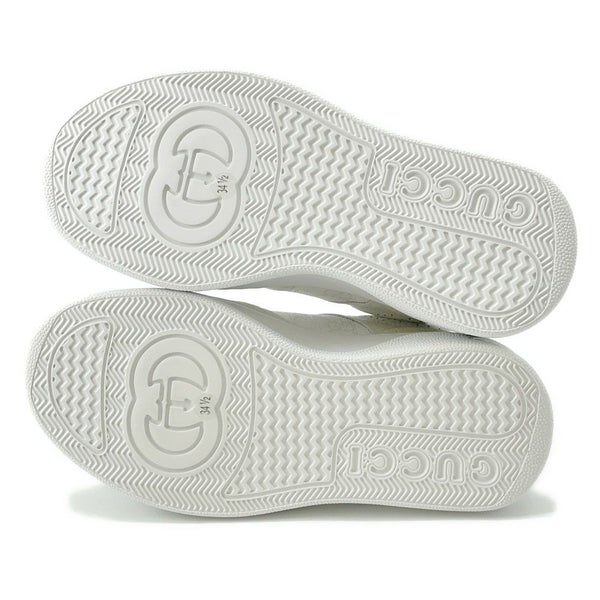 グッチ スニーカー インターロッキングG GGスプリーム レディースサイズ34 1/2 700775 GUCCI 靴 白