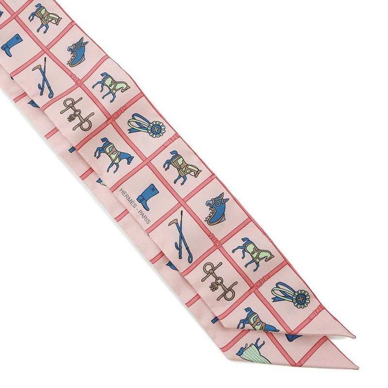 エルメス スカーフ ツイリー 馬着 Couvertures et Tenues de jour HERMES シルクツイル 2022年秋冬