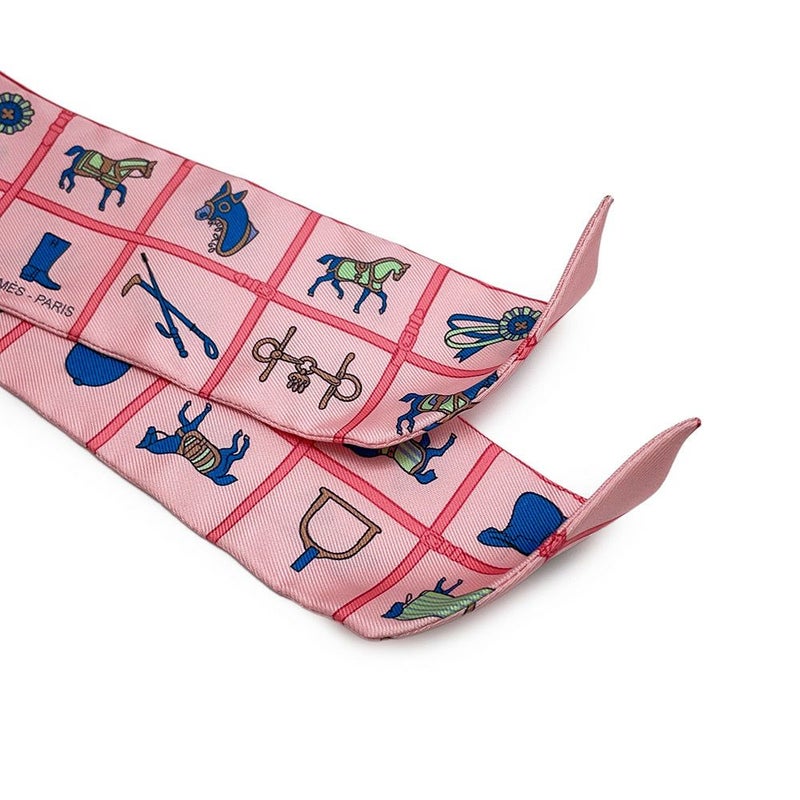 エルメス スカーフ ツイリー 馬着 Couvertures et Tenues de jour HERMES シルクツイル 2022年秋冬