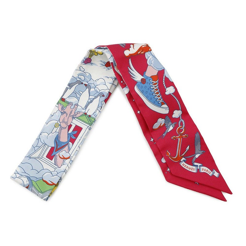 エルメス スカーフ ツイリー 私の雲 Sur Mon Nuage HERMES シルクツイル 2022年秋冬