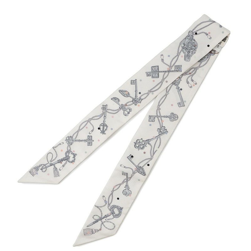 エルメス スカーフ ツイリー レクレアポア Les Cles a Pois HERMES シルクツイル 2022年春夏