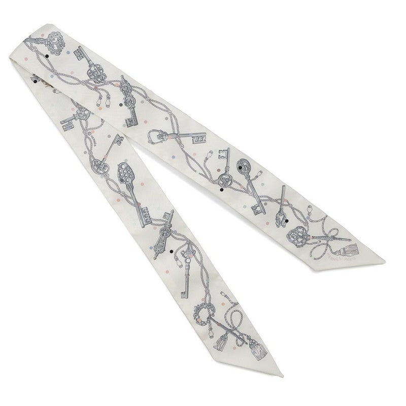 エルメス スカーフ ツイリー レクレアポア Les Cles a Pois HERMES シルクツイル 2022年春夏