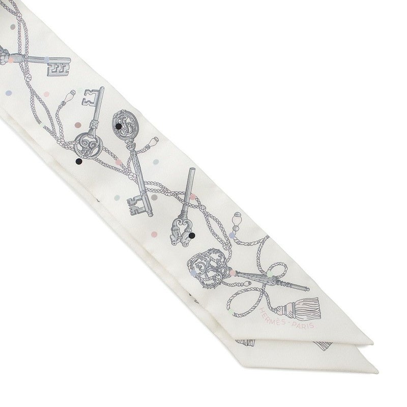 エルメス スカーフ ツイリー レクレアポア Les Cles a Pois HERMES シルクツイル 2022年春夏