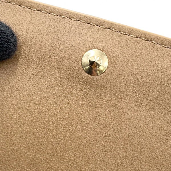 クリスチャン・ディオール 三つ折り財布 レディディオール ロータスウォレット S0181ONMJ Christian Dior ブラウン