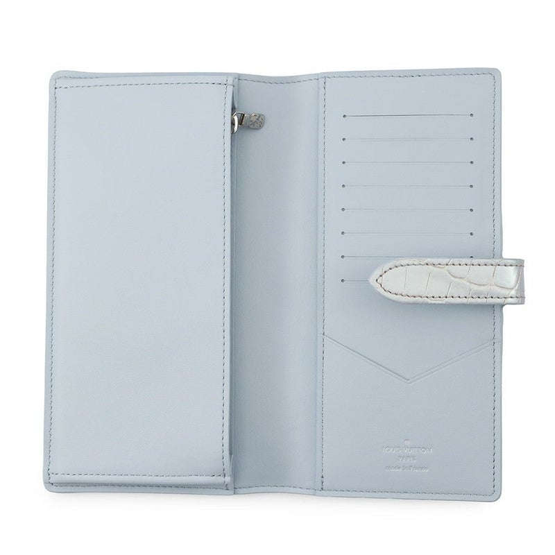 ルイヴィトン 長財布 トリヨンレザー クロコダイル LV ヴェルティカル ウォレット LOUIS VUITTON