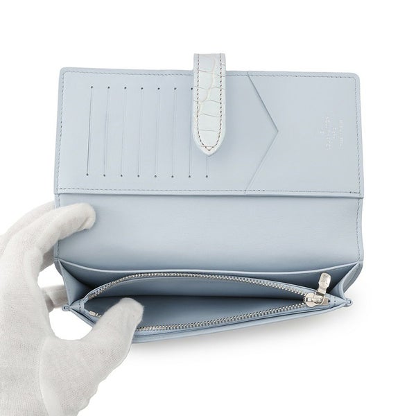 ルイヴィトン 長財布 トリヨンレザー クロコダイル LV ヴェルティカル ウォレット LOUIS VUITTON