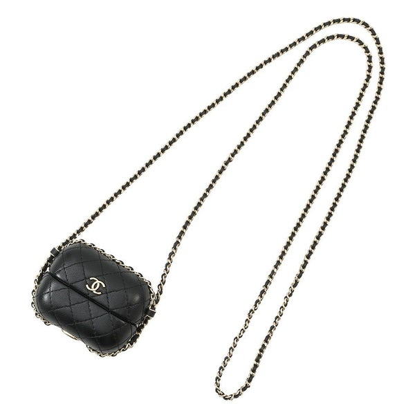 シャネル AirPods Proケース マトラッセ ココマーク ラムスキン CHANEL イヤホンケース