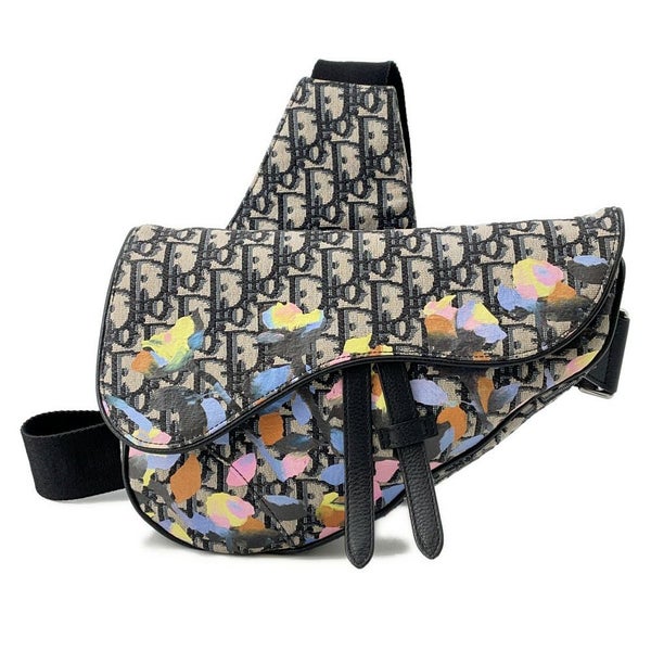 クリスチャン・ディオール ショルダーバッグ オブリーク サドルバッグ アレックスフォックストン Christian Dior トロッター