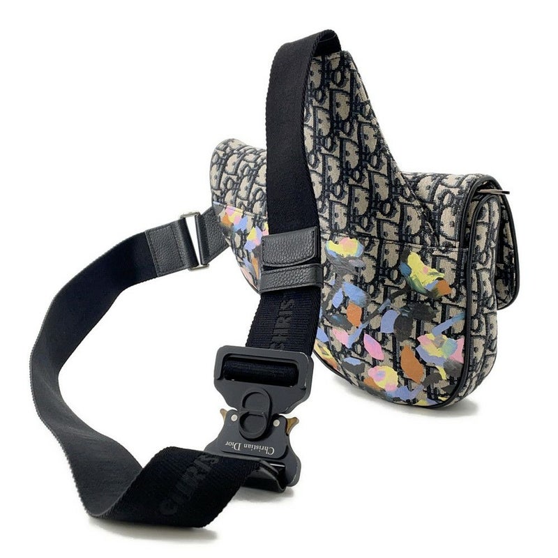 クリスチャン・ディオール ショルダーバッグ オブリーク サドルバッグ アレックスフォックストン Christian Dior トロッター