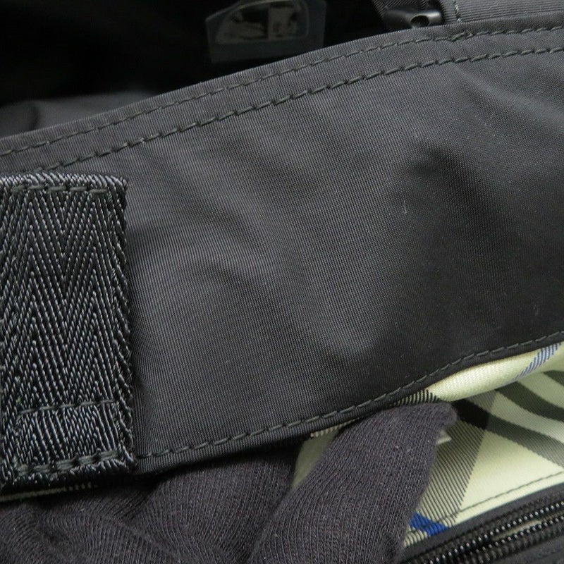 バーバリー トートバッグ シールドフィールド チェック ナイロン 8098118 BURBERRY バッグ 黒