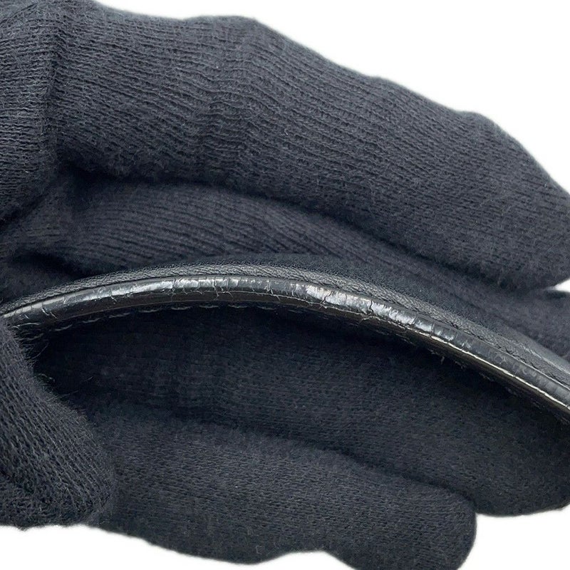 シャネル ハンドバッグ ココマーク マトラッセ トップハンドル キャビアスキン CHANEL 2way 黒