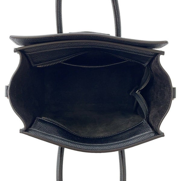 セリーヌ ハンドバッグ ラゲージ ナノショッパー 189243 CELINE 2way 黒