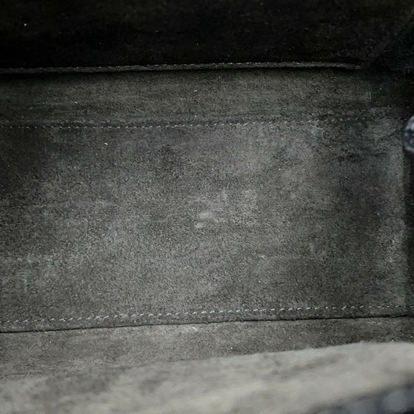 セリーヌ ハンドバッグ ラゲージ ナノショッパー 189243 CELINE 2way 黒