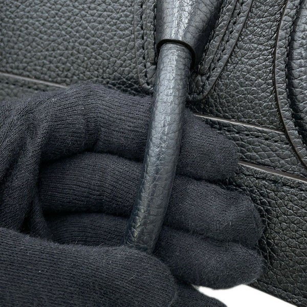 セリーヌ ハンドバッグ ラゲージ ナノショッパー 189243 CELINE 2way 黒