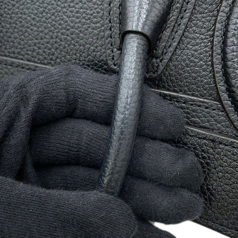 セリーヌ ハンドバッグ ラゲージ ナノショッパー 189243 CELINE 2way 黒