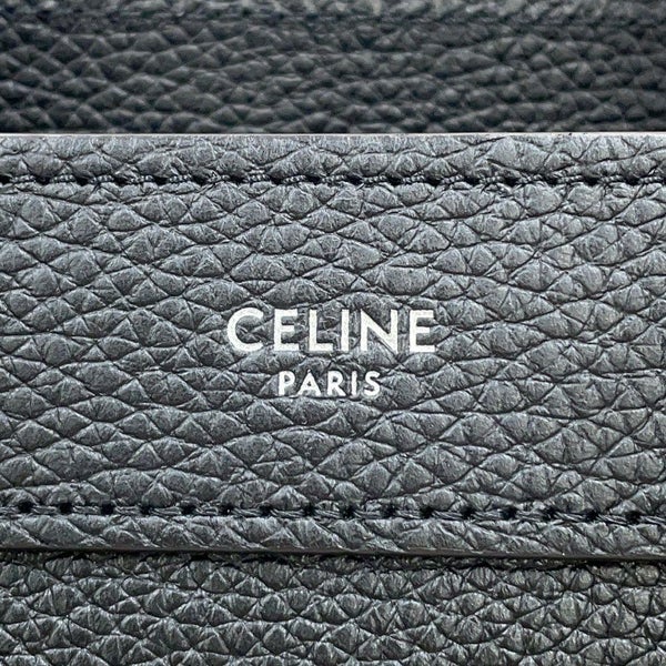 セリーヌ ハンドバッグ ラゲージ ナノショッパー 189243 CELINE 2way 黒