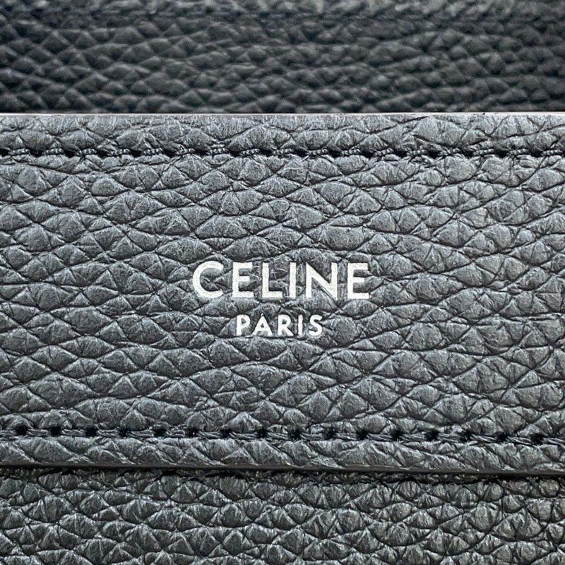 セリーヌ ハンドバッグ ラゲージ ナノショッパー 189243 CELINE 2way 黒