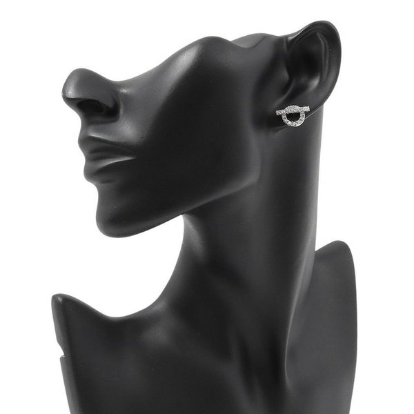 エルメス ピアス フィネス ダイヤモンド 34P 計0.92ct K18WGホワイトゴールド HERMES ジュエリー