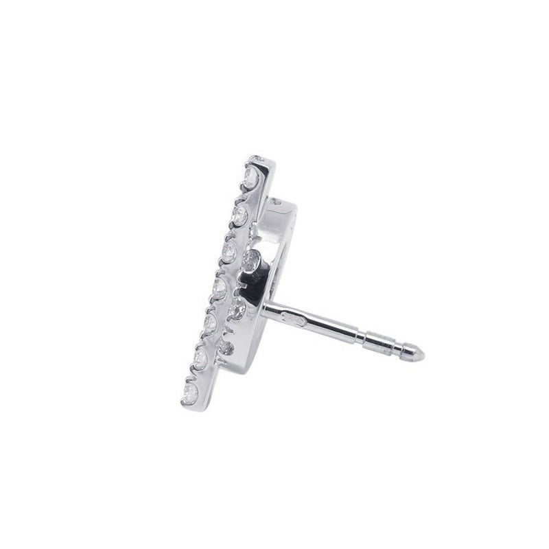 エルメス ピアス フィネス ダイヤモンド 34P 計0.92ct K18WGホワイトゴールド HERMES ジュエリー