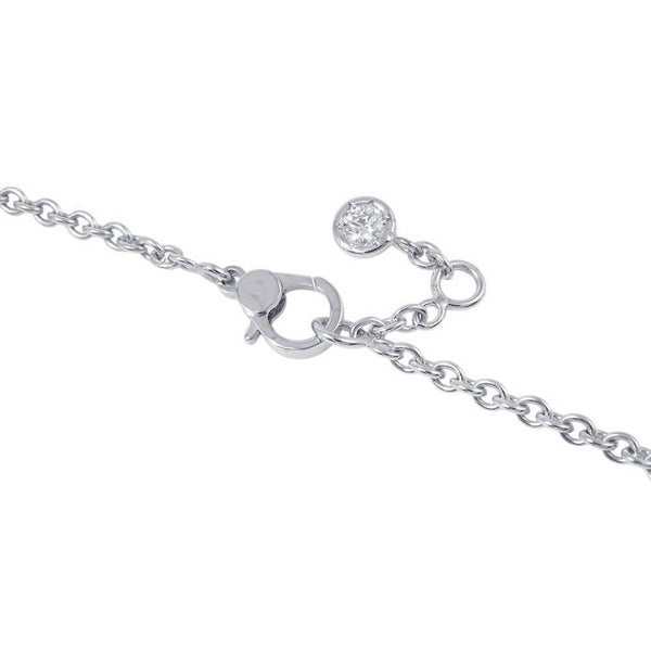 エルメス ブレスレット フィネス ダイヤモンド 18P 計0.55ct K18WGホワイトゴールド サイズST HERMES ジュエリー