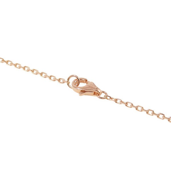カルティエ ネックレス LOVE ネックレス パヴェ ダイヤモンド 3P ブラックセラミック/K18PGピンクゴールド ラブサークル ペンダント