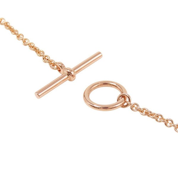 エルメス ブレスレット ヴェルティージュ・クール ブレスレット ダイヤモンド 1P 0.05ct K18PGピンクゴールド サイズST Vertige Coeur