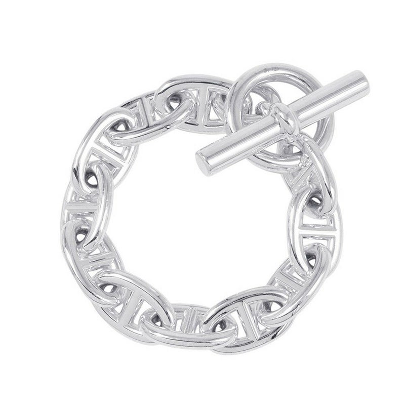 エルメス ブレスレット シェーヌダンクルTGM 11コマ SV925シルバー HERMES ジュエリー