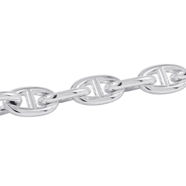 エルメス ブレスレット シェーヌダンクルTGM 11コマ SV925シルバー HERMES ジュエリー