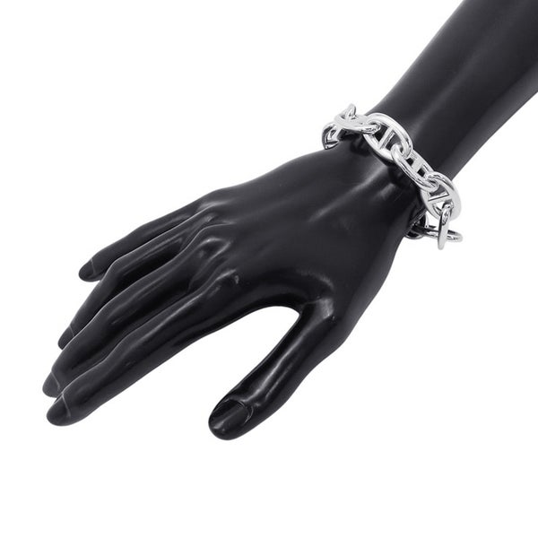 エルメス ブレスレット シェーヌダンクルTGM 11コマ SV925シルバー HERMES ジュエリー