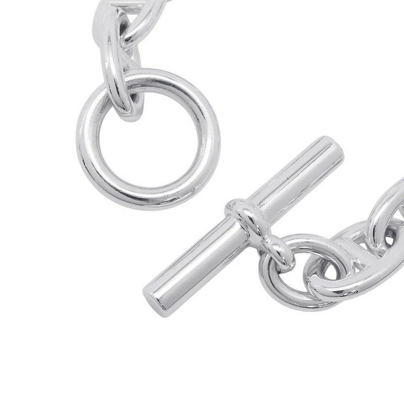 エルメス ブレスレット シェーヌダンクルTGM 11コマ SV925シルバー HERMES ジュエリー