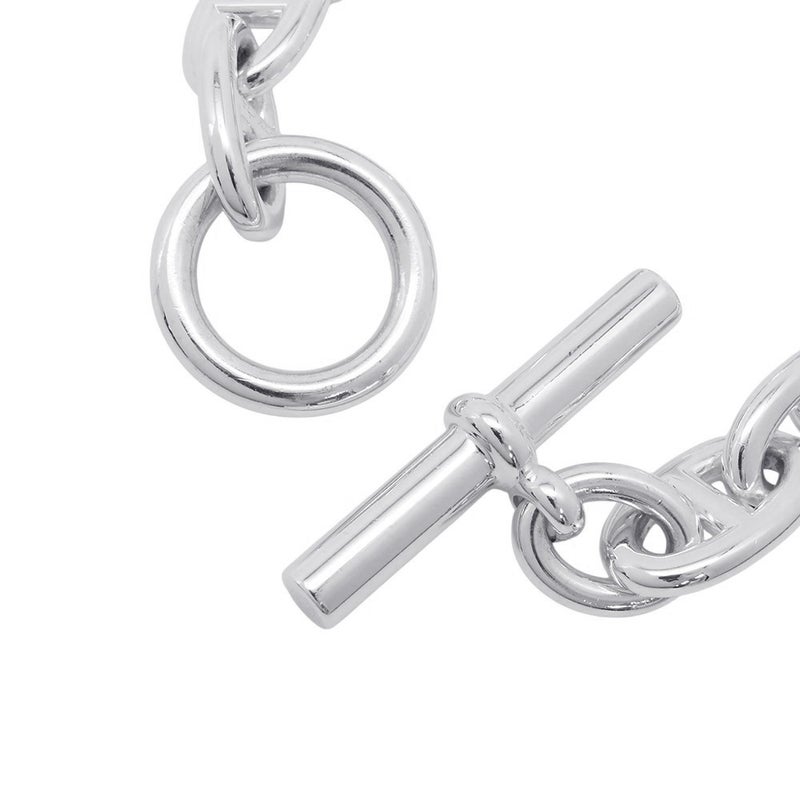 エルメス ブレスレット シェーヌダンクルTGM 11コマ SV925シルバー HERMES ジュエリー