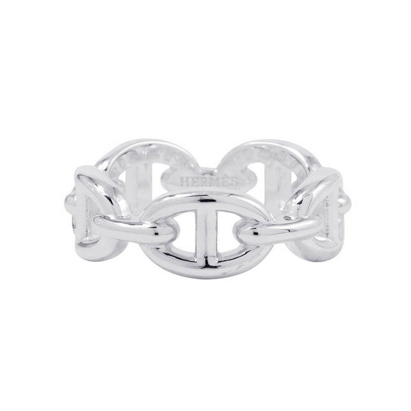 エルメス リング シェーヌダンクル アンシェネPM Enchainee SV925シルバー リングサイズ54 HERMES ジュエリー