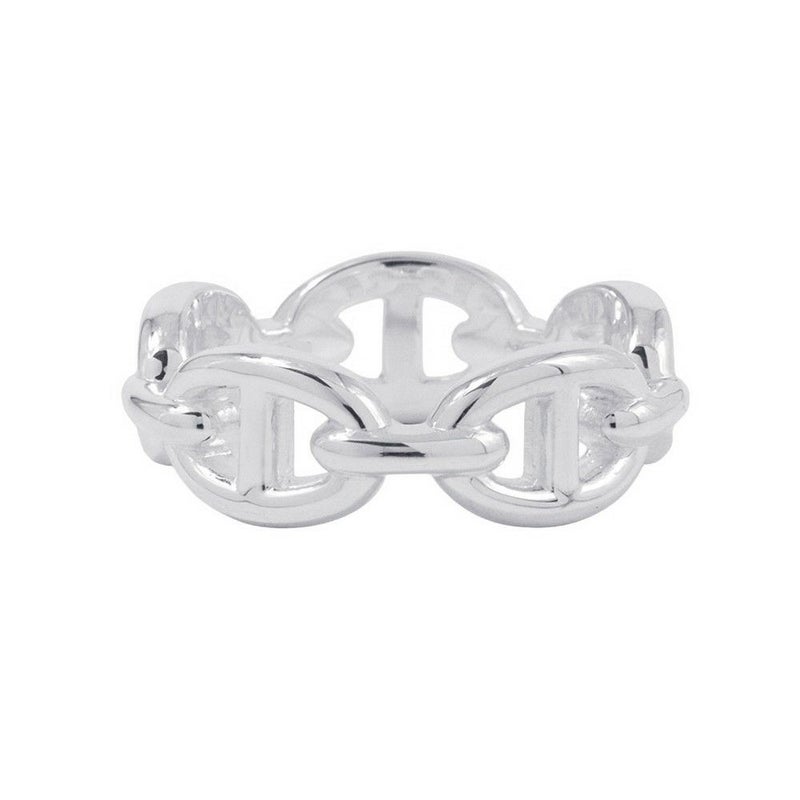 エルメス リング シェーヌダンクル アンシェネPM Enchainee SV925シルバー リングサイズ54 HERMES ジュエリー