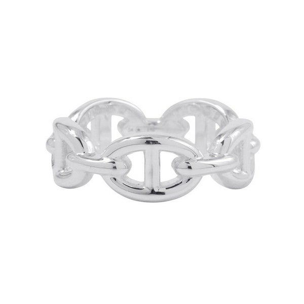 エルメス リング シェーヌダンクル アンシェネPM Enchainee SV925シルバー リングサイズ54 HERMES ジュエリー