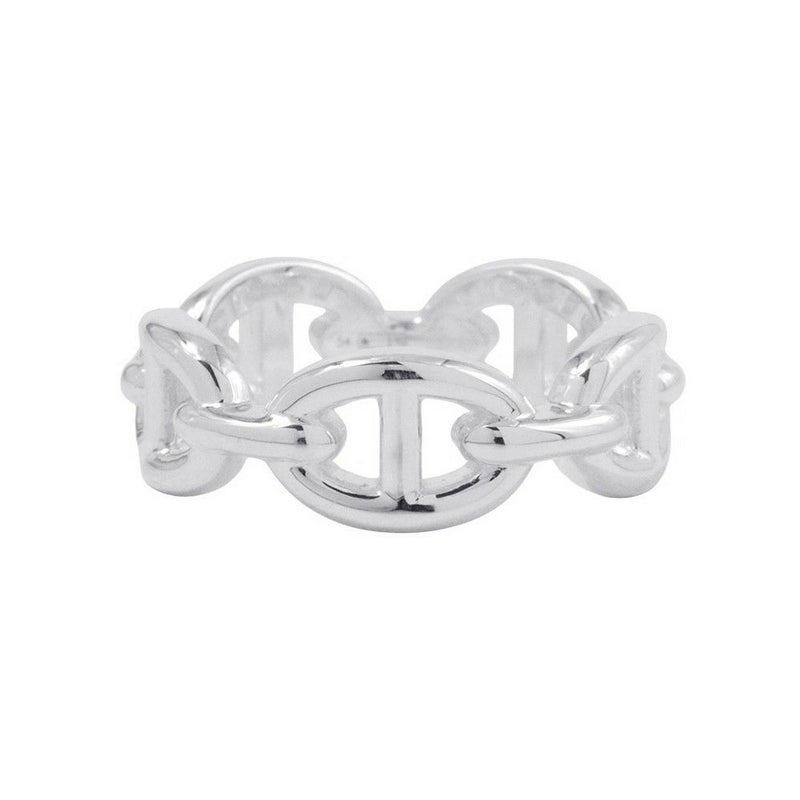 エルメス リング シェーヌダンクル アンシェネPM Enchainee SV925シルバー リングサイズ54 HERMES ジュエリー