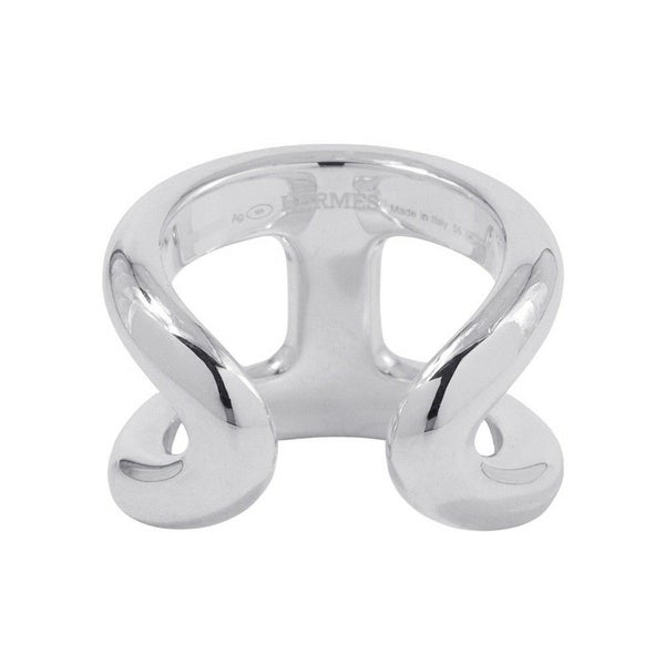 エルメス リング オスモズGM Osmose SV925シルバー リングサイズ55 HERMES ジュエリー 指輪