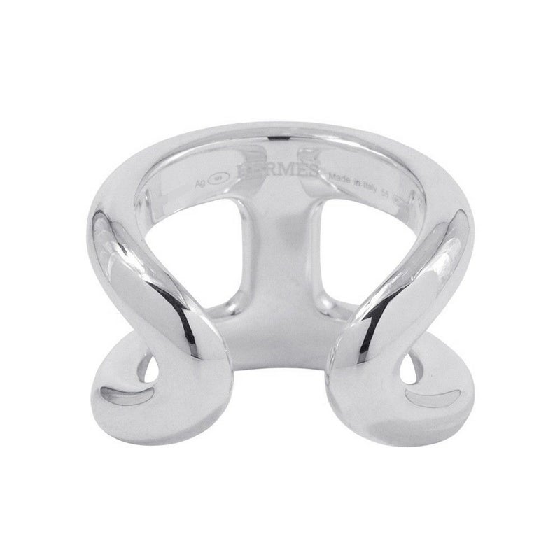 エルメス リング オスモズGM Osmose SV925シルバー リングサイズ55 HERMES ジュエリー 指輪