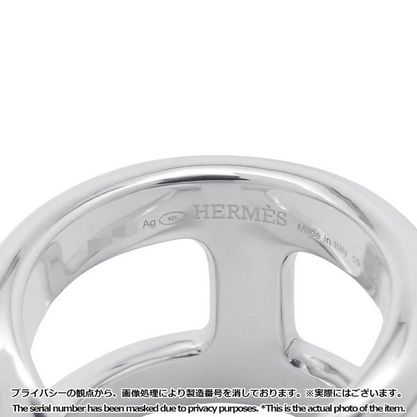 エルメス リング オスモズGM Osmose SV925シルバー リングサイズ55 HERMES ジュエリー 指輪