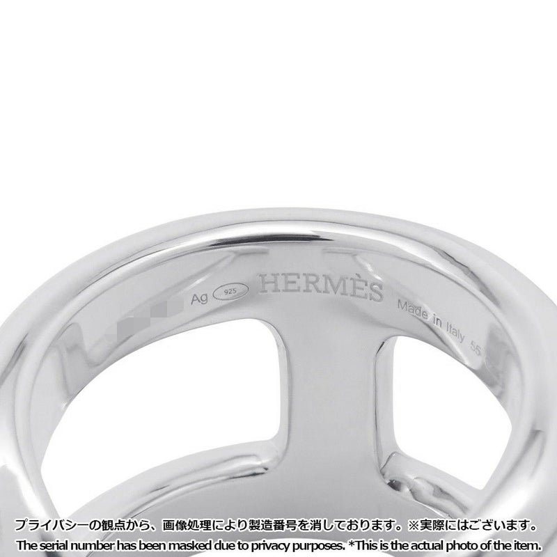 エルメス リング オスモズGM Osmose SV925シルバー リングサイズ55 HERMES ジュエリー 指輪