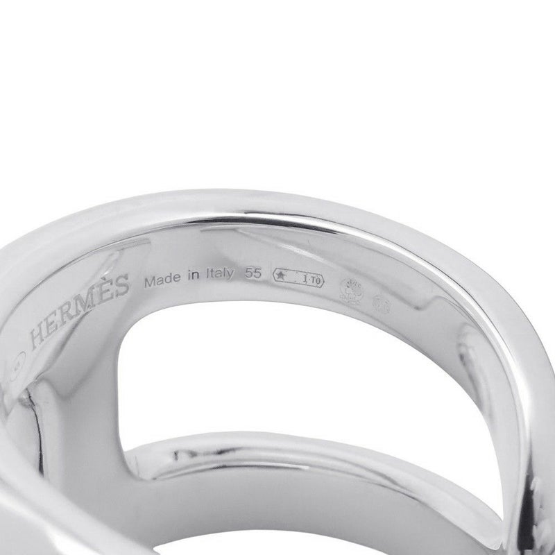 エルメス リング オスモズGM Osmose SV925シルバー リングサイズ55 HERMES ジュエリー 指輪