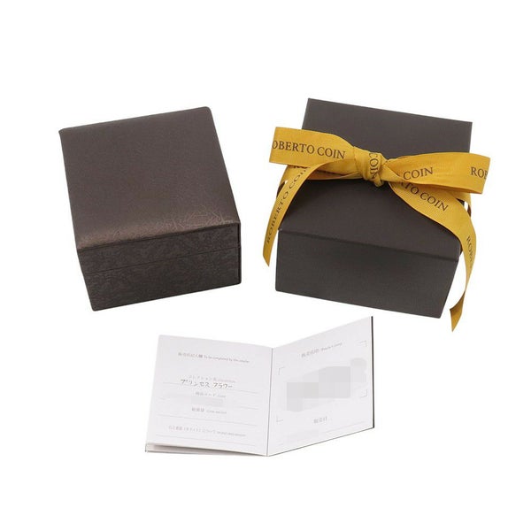 ロベルトコイン ピアス プリンセス フラワー ダイヤモンド/ルビー K18YG/K18WG ADR777EA0852_Y Roberto Coin