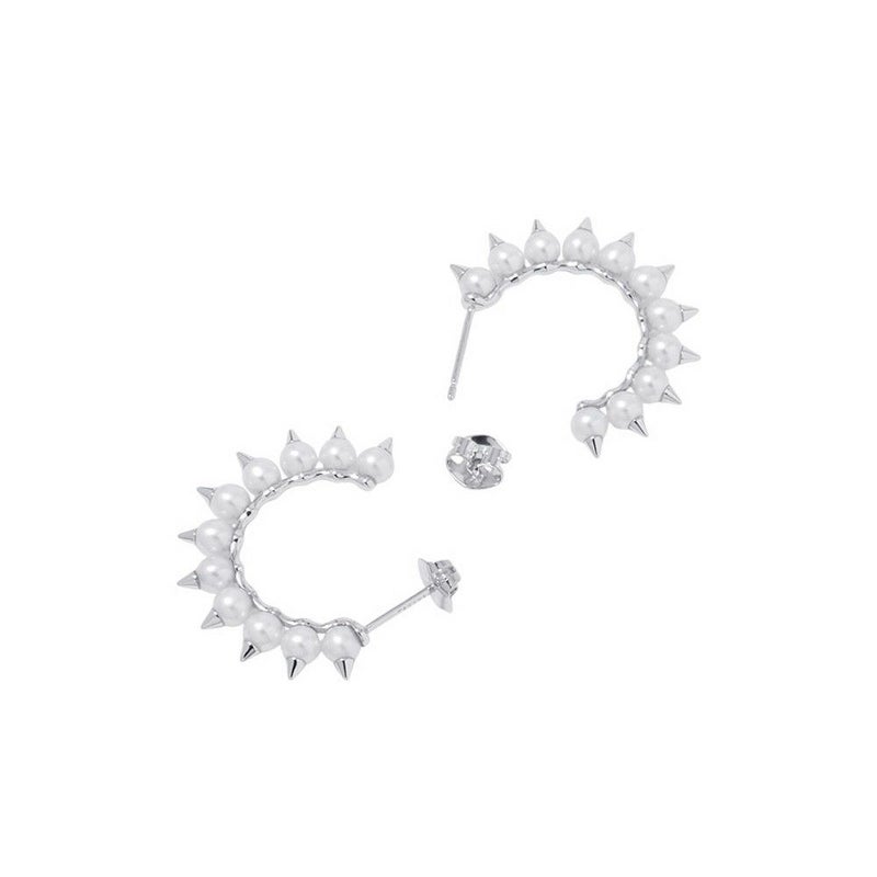 タサキ ピアス デインジャー トライブ イヤリング K18WGホワイトゴールド 淡水真珠 EC-3780-18KWG