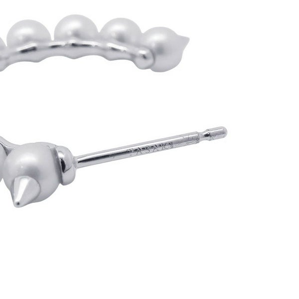 タサキ ピアス デインジャー トライブ イヤリング K18WGホワイトゴールド 淡水真珠 EC-3780-18KWG